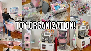 THE BEST TOY ORGANIZATION HACKS TO REDUCE CLUTTER! TOY ROTATION ROUTINE & STORAGE SOLUTIONS YOU NEED