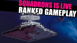 COMPETITIVE STAR WARS SQUADRONS RANKED! -- Fleet Battles with a Full Squadron