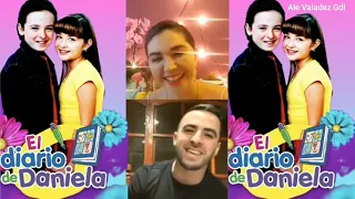 Daniela Luján & Martin Ricca cantando el Diario de Daniela 30/Abril/2020