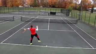 Power 3.5 vs. Consistent 3.5+ // Tennis Highlights (10/29/19)