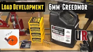 6mm Creedmoor PRS Load Development