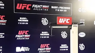 UFC Argentina Official Weigh-ins LIVE