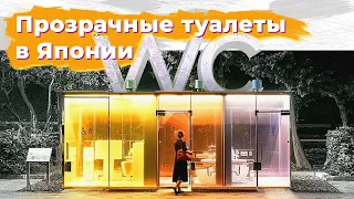 На улицах Токио появились прозрачные туалеты