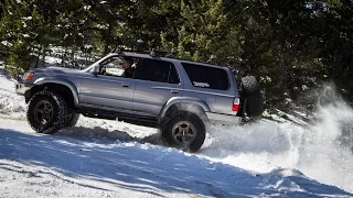 3rd Gen 4runners Playing in the Snow