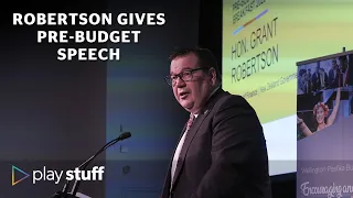 Finance Minister Grant Robertson gives pre-budget speech| Stuff.co.nz