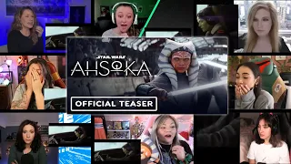 Ahsoka Strikes Back! Lightsabers Unleashed! ⚔️🌌 Star Wars Ahsoka Teaser Trailer Reaction Mashup