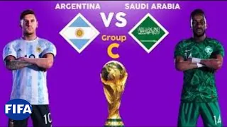 Argentina vs Saudi Arabia | Fifa World Cup 2022 | Fifa 23 | PS5 FIFA 23 Game