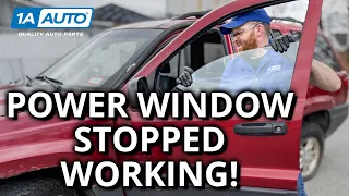 Power Windows Not Working? Check for Broken Wires!