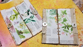 Junk Journal! Using Up Book Pages! Ep 76 The Barn Door Embellishment Tutorial The Paper Outpost! :)