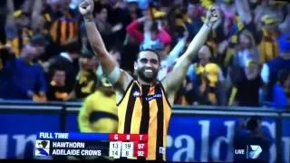 Last 41 seconds Hawthorn vs Adelaide Crows First Preliminary Final 2012