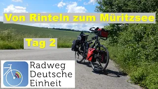 Rinteln - Müritzsee: Tag 2 Holzminden bis Goslar (Radweg Deutsche Einheit)