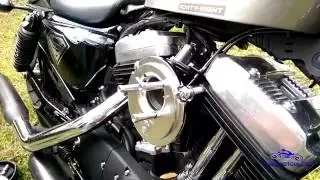 Installing an aftermarket air cleaner on Harley Davidson Sportster Arlen Ness Big Sucker