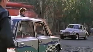 В русском стиле (1991) - car chase scene