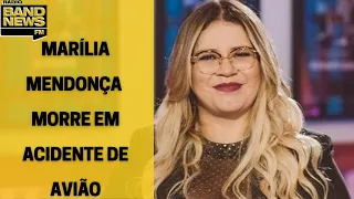 Corpo de Bombeiros confirma morte de Marília Mendonça