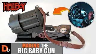 Big Baby Gun prop replica from HELLBOY