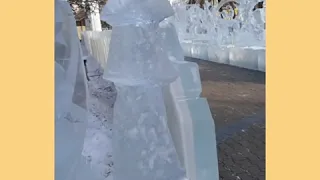 Хабаровск зима Амурский хрусталь