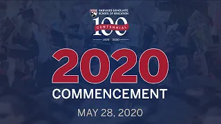 HGSE 2020 Specialized Studies Program Degree Ceremony | #HGSE20