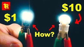 $1 LED vs $10 LED... Which Is Better?!!