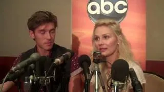 'NASHVILLE' STARS SAM PALLADIO - CLARE BOWEN ON THEIR ROLES.mp4