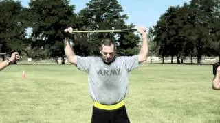 Military fitness clip: SPRI products tubing promo