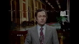 1982 Rai TG1 Notte del 7 aprile Conduzione Lucio Orazi