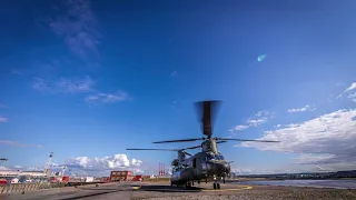 Chinook Practice Landing