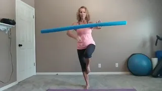 Challenging Pilates Using a Pool Noodle or a PVC Pipe or a Towel 74