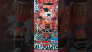 FNAF Nutcracker Foxy action figure revealed! #fnaf #toys #funko #christmas #2023  #amazing #unboxing