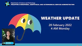 Public Weather Forecast Issued at 4:00 PM February 28, 2022