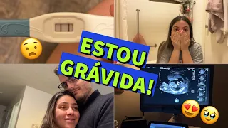 ESTOU GRÁVIDA!🤰🏻| Como descobri a gravidez? | Reação da família | Primeiras semanas grávida