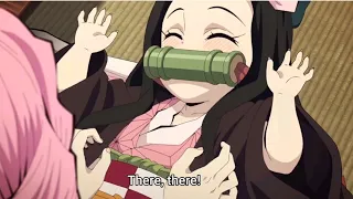 Mitsuri plays with Nezuko- Demon Slayer