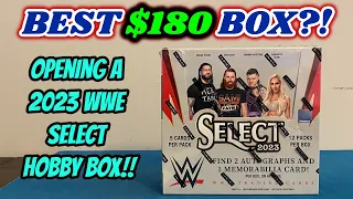 AMAZING VALUE?! Opening the NEW 2023 WWE SELECT HOBBY BOX!!