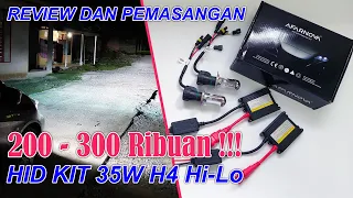 Review HID Kit 35W H4 Hi-Lo Beam