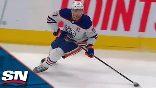 Connor McDavid Streaks Out Of The Box For A Sweet Goal vs. Maple Leafs