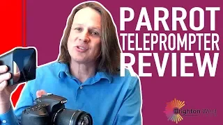 Parrot Teleprompter Review | Brighton West Video