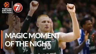 7DAYS Magic Moment of the Night: Aaron White, Zalgiris Kaunas