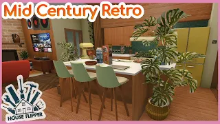 Mid Century Retro - House Flipper - Perfect House For Vacations (Speed Build)