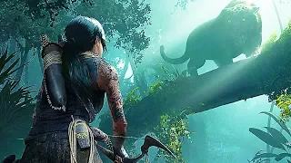 Shadow Of The Tomb Raider - Jaguar Boss Fight Gameplay Walkthrough Demo (2018)