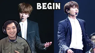 ♫ You make me begin ♫  (Jungkook - Begin Reaction)