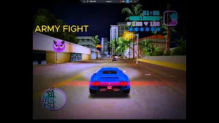 GTA VICE CITY ARMY AND POLICE FIGHTING😱#trending #viral #youtube #gtavicecity #gtasanandreas #gaming