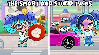 The Smart and Stupid Twins 🤓😂👯‍♀️ | Toca Boca | Avatar Story