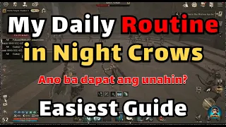 Night Crows Daily Routines that Everyone Should Know - Easiest Guide