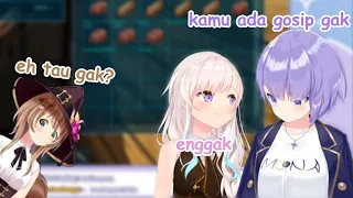 Ketika Moona sama Iofi gosipin Risu【 Hololive sub indo 】