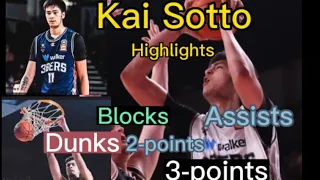 7'3" Kai Sotto | Blocks - FG - Assists - Dunks