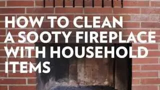 How to Clean Your Fireplace Using 2 Household Items!