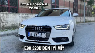 320D DEN İYİ Mİ? | AUDİ A4 B8 2.0 TDI 177 HP TEST | ÖNDEN ÇEKER Mİ? | ARKADAN İTİŞ Mİ?