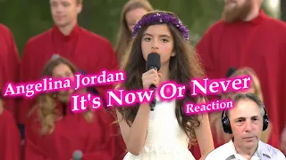 Angelina Jordan - It's Now or Never | Reaction