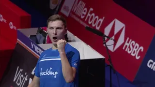 Axelsen winning all-Danish clash