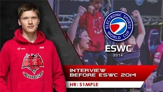 Interview with s1mple – about bootcamp and ESWC 2014 [+EN subs]