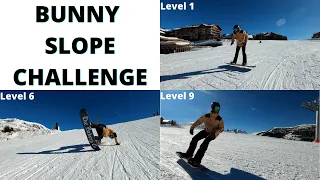 5 EXERCISES / TRICKS you can do on the bunny slope. Not just for Beginners...